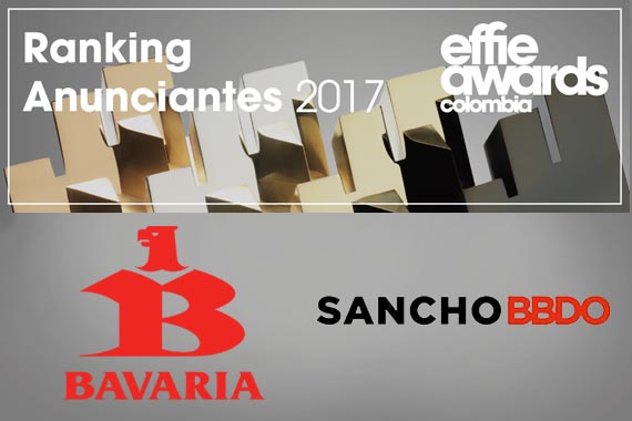 Sancho BBDO y Bavaria son la agencia y el anunciante más efectivos de Colombia