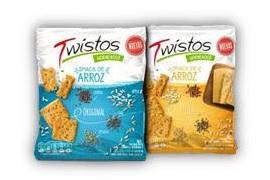 Twistos presentó sus nuevos Snacks de Arroz