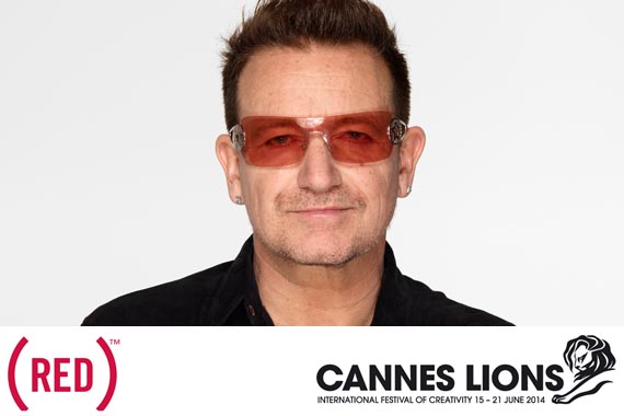 Bono será premiado con un Lion Heart en Cannes