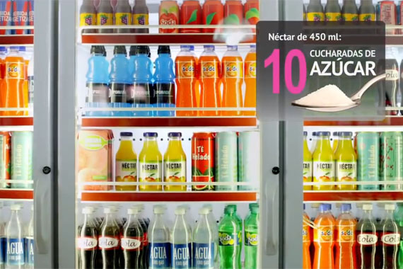 Un spot contra las bebidas azucaradas volvió a ser noticia en Colombia