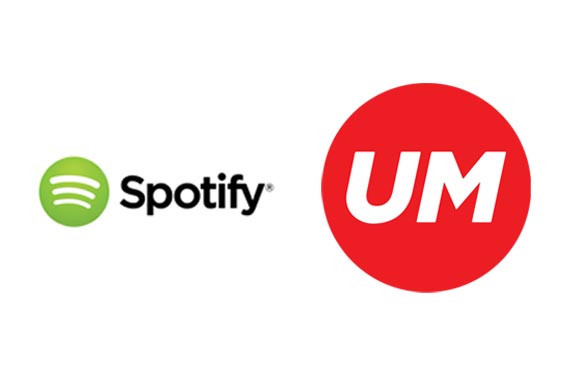 UM ganó la cuenta de medios global de Spotify